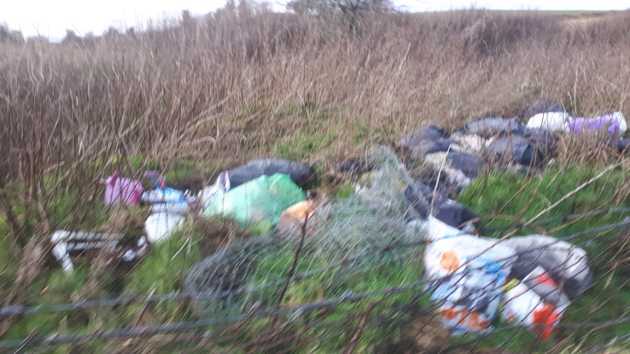 Disgust at vast illegal dumping close to Derry/ Donegal border