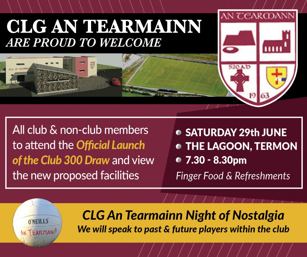 Termon GAA, Official Launch, The Lagoon, Highland Radio, Letterkenny, Donegal