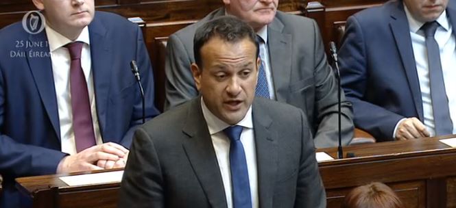 Taoiseach, Pays Tribute to Manus Kelly, Highland Radio, Letterkenny, Donegal