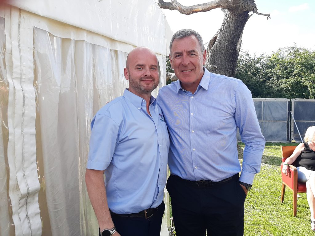 Greg Hughes, Packie Bonner, Live, London, Highland Radio, Letterkenny, Donegal