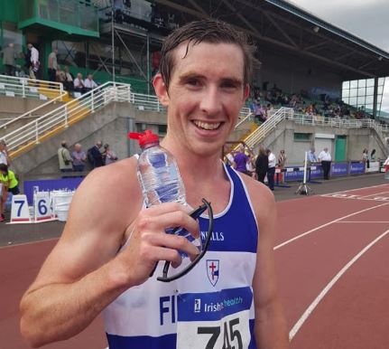 Brendan Boyce, National Silver, Athletics, 10,000m Walk, Highland Radio, Sport, Letterkenny, Donegal