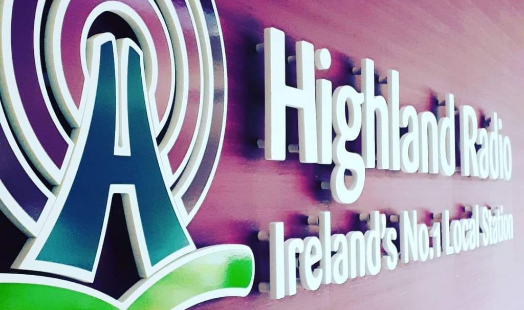 Highland Radio, Logo, Letterkenny, Donegal