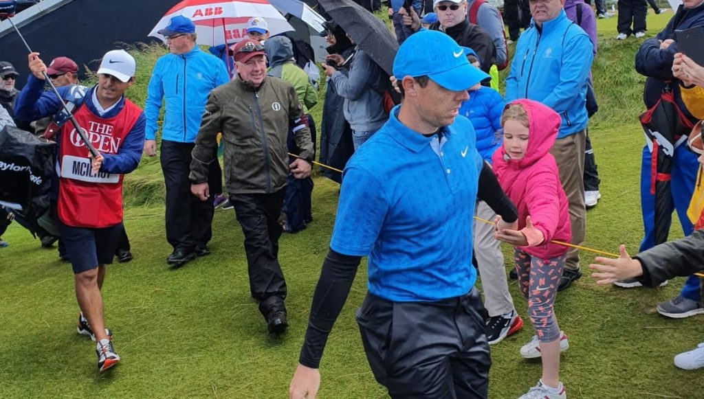 Mcllroy, Royal Portrush, Highland Radio, Sport, Letterkenny, Donegal