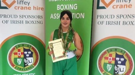 Leah Gallen, National Title No. 5, Highland Radio, Boxing Association, Letterkenny, Sport, Donegal