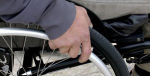 Wheel Chair, Carndonagh, Blocked Footpaths, Highland Radio, Letterkenny, Donegal