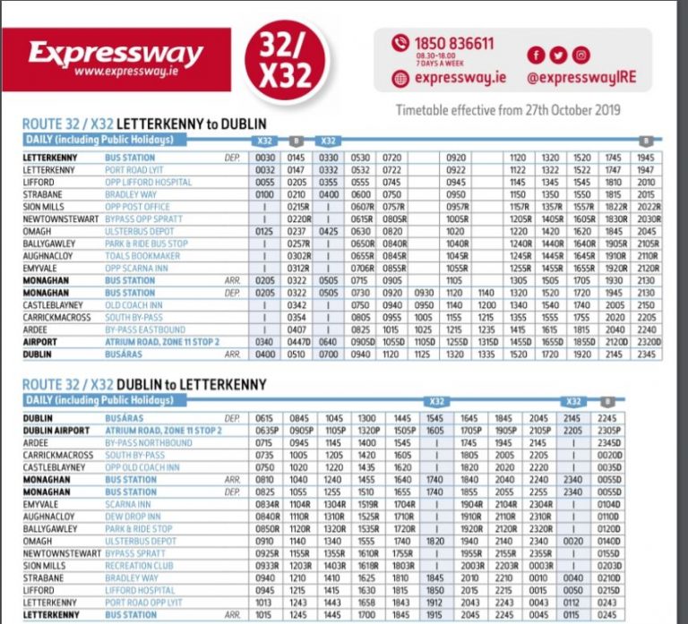 Bus Eireann to expand its Letterkenny Dublin service Highland Radio