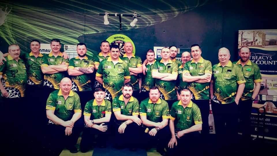 Donegal win All Ireland Darts title Team Manager James Weir