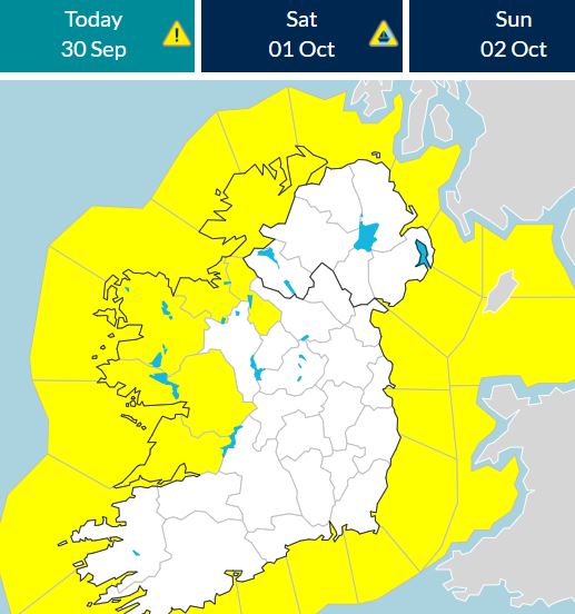 No issues reported as wind and rain warning takes effect in Donegal