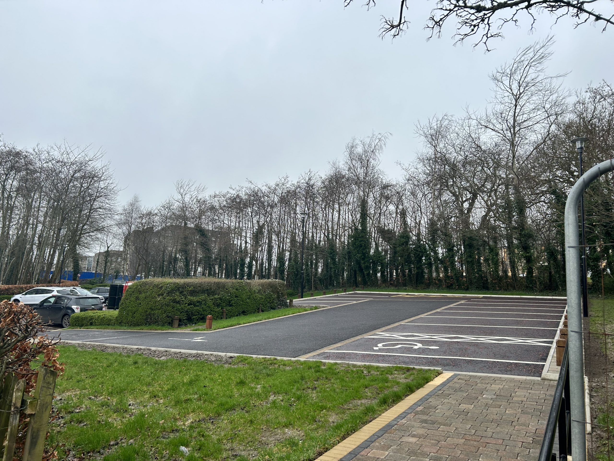 Cllr Kavanagh completion of extra parking spaces in town park