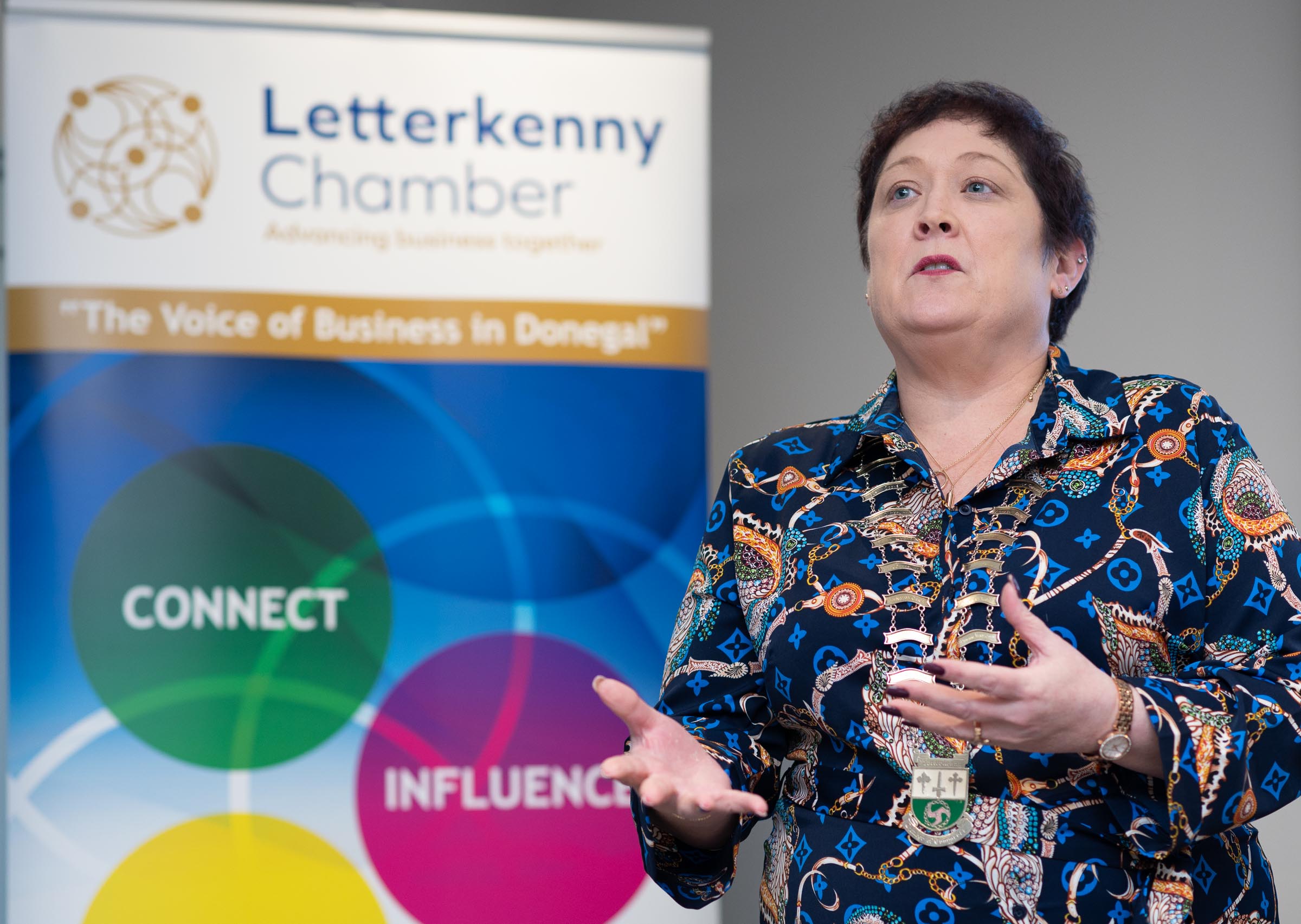 Fionnuala Rabbitt on election as Letterkenny Chamber President ...