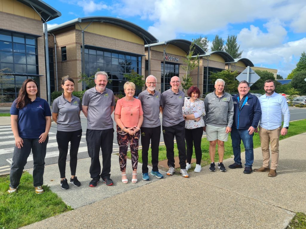 Members of the Donegal Half Marathon committee and Donegal Volunteer Centre