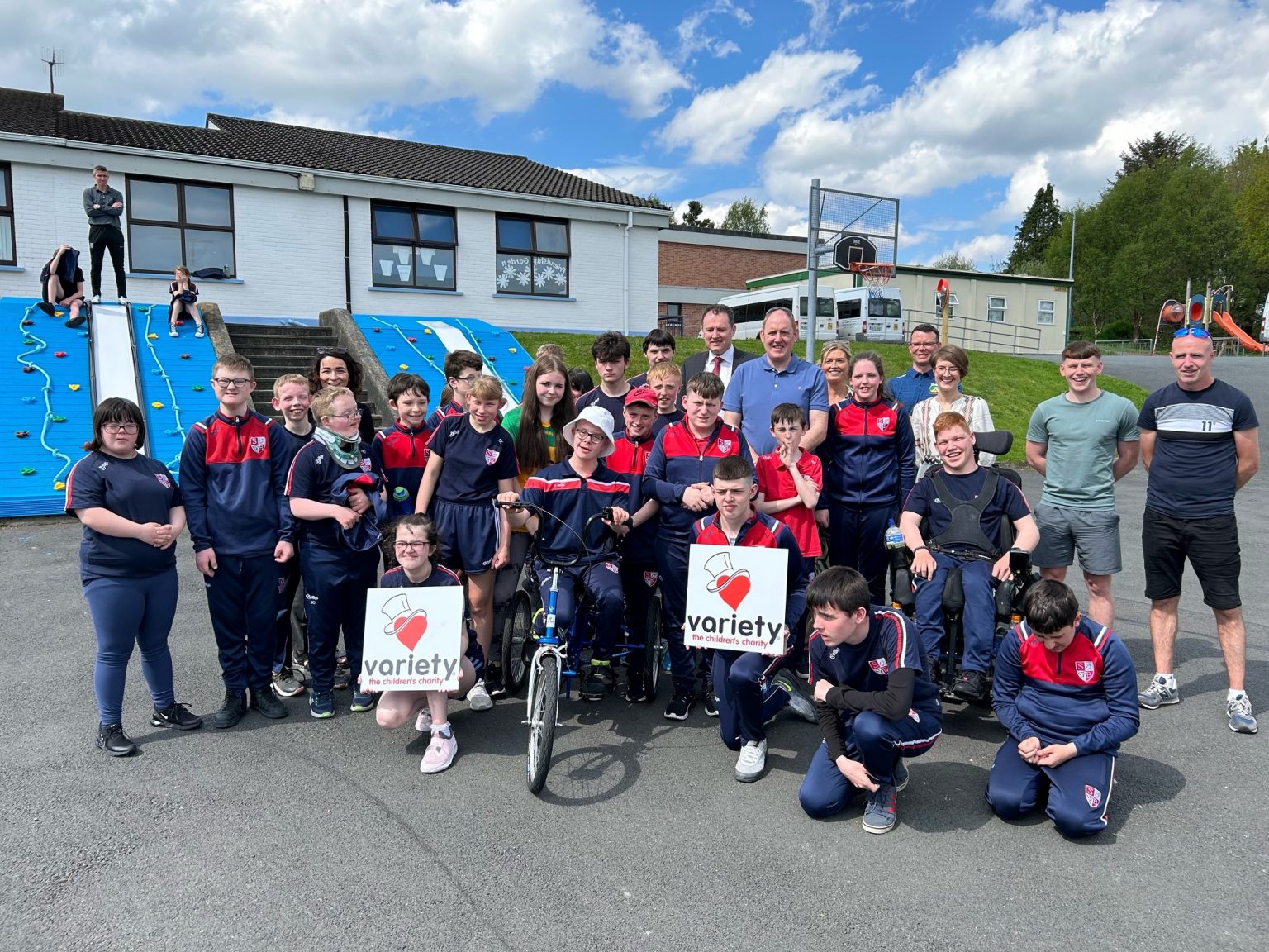 St. Bernadette’s Special School receive new mobility trike - Highland ...