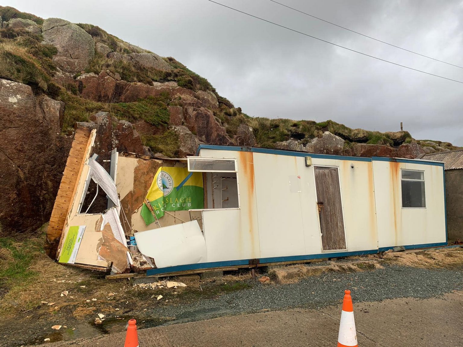 Kincasslagh Rowing Club left devasted following Storm Ashley - Highland ...