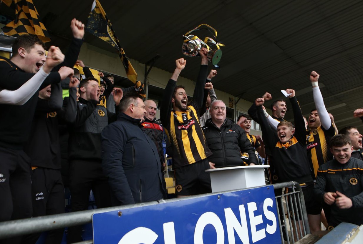 Eire Og become first Tyrone club to be crowned Intermediate Hurling Champions - Highland Radio - Latest Donegal News and Sport