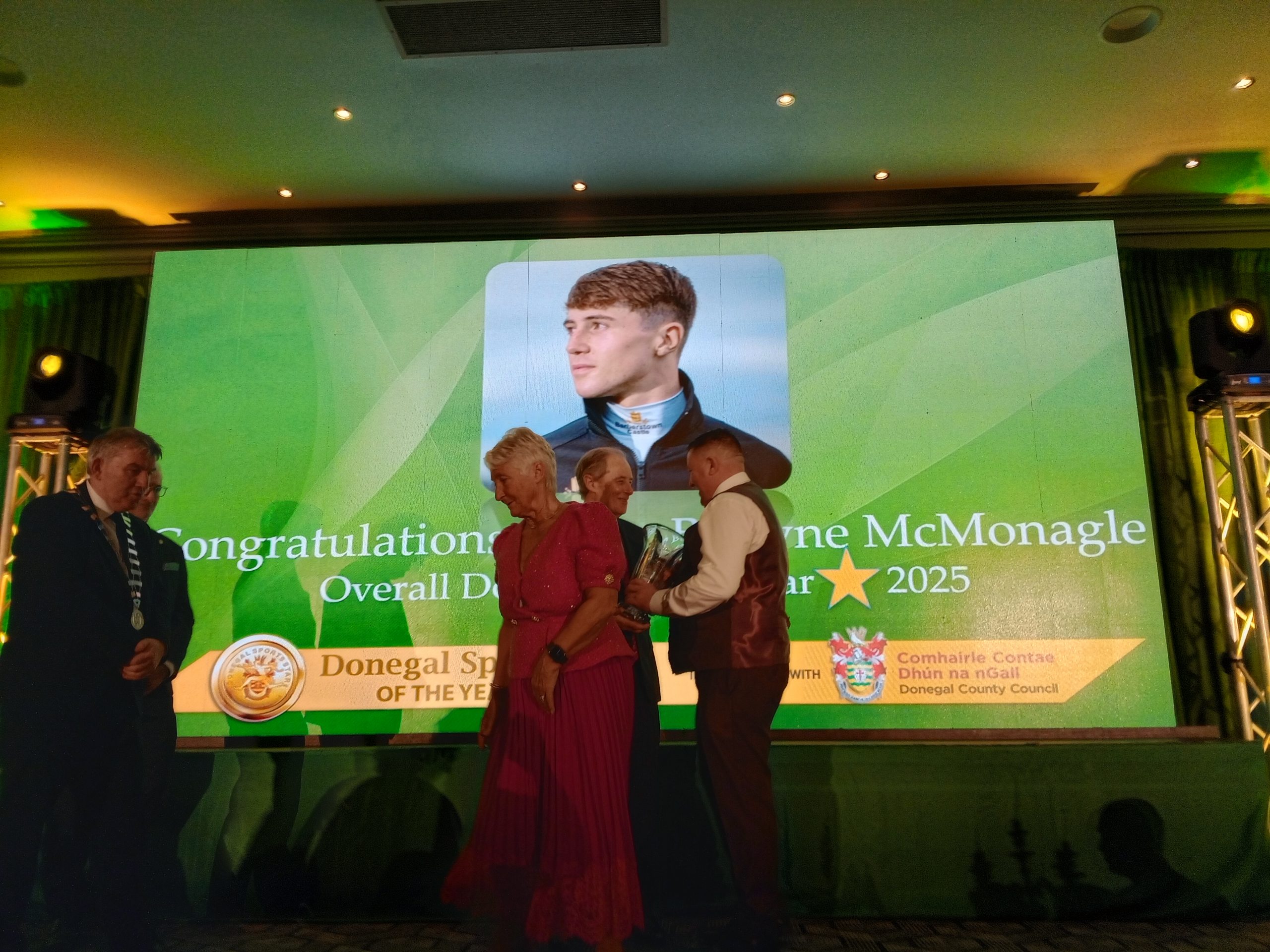 Dylan Browne McMonagle is Donegal Sports Star of the Year 2025 - plus all the winners are revealed - Highland Radio - Latest Donegal News and Sport