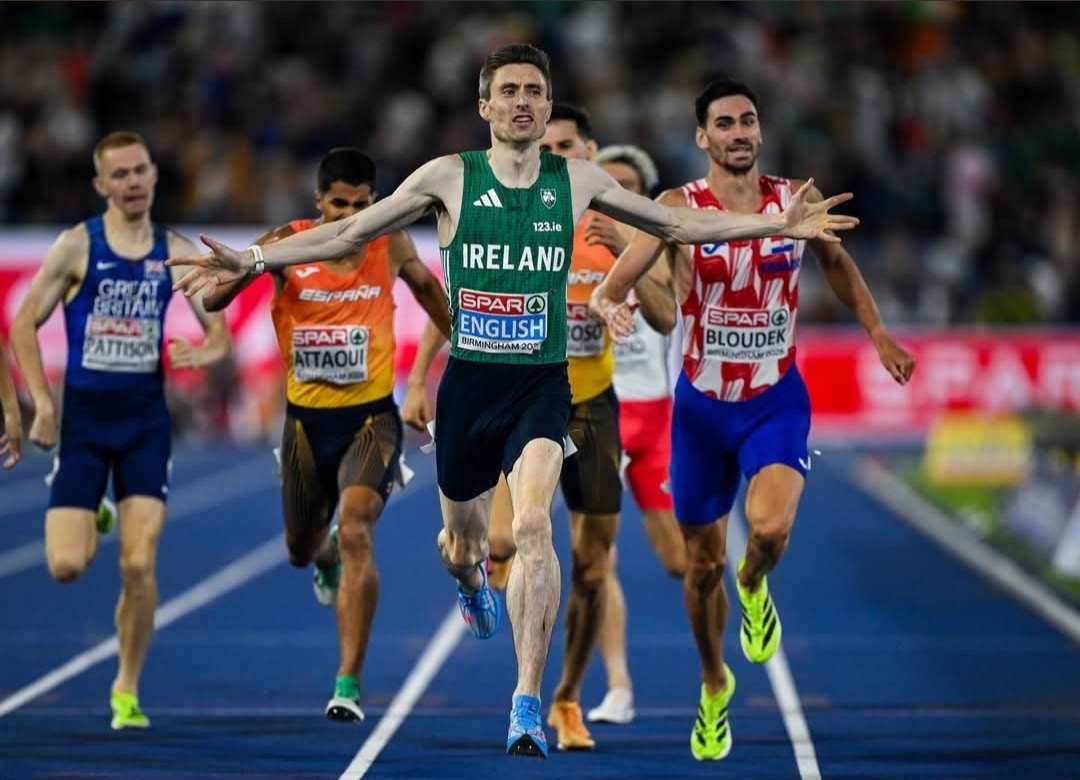 Mark English is European 800m Champion - Highland Radio - Latest Donegal News and Sport
