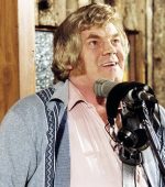 Big Tom at his recording studio in Castleblayney, Co Monaghan in 1980