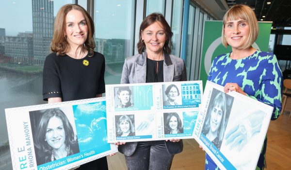 NO FEE…5.03.26
An Post launch Irish Women Medics Stamps…Pic shows  (L-R) Professor Rhona Mahony, Consultant Obstetrician, Debbie Byrne, MD, An Post Retail and  Professor Janice Walshe, Consultant Oncologist
at the launch of the new stamps at the An Post HQ at the EXO building.
Friday 6th March 2026:  Ahead of International Women’s Day 2026, Debbie Byrne, MD, An Post Retail unveils new stamps celebrating Irish Women Medics, past and present, with Professor Rhona Mahony, Consultant Obstetrician and Professor Janice Walshe, Consultant Oncologist. The stamps recognise the pioneering achievements of women in medicine, who have played a crucial role in leading in health care standards for women practitioners and patients, since before the foundation of the State.  Designed by Oonagh Young of Design HQ, the stamps and a specially designed First Day Cover envelope are available in the new ‘E’ rate for postage to the UK and Europe and ‘N’ rate, for postage within the island of Ireland, from anpost.com/shop and selected post offices nationwide.The women medics featured are Doctor Emily Winifred Dickson, first woman Fellow of the Royal College of Surgeons in Ireland. Doctor Kathleen Lynn co-founded St. Ultan’s Infant Hospital, managed entirely by women. Professor Rhona Mahony Consultant Obstetrician and Gynaecologist, the first woman Master of the National Maternity Hospital. Professor Janice Walshe Consultant Oncologist and National Principal Investigator for many international breast cancer trials
MAXWELLS NO  FEE..5.03.26
