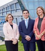 Rosemary Russell, Pramerica Spirit of Community Lead, Niall Gosson and Daniella Timperley current 2018 Honourees of Spirit of Community and Andrea McBride, Vice President of Systems at Pramerica Systems Ireland Limited launching the 2019 Spirit of Community Awards. Today’s launch focused on encouraging students across Ireland to 'Get Out There' and get active in their communities. The event took place in Pramerica’s state-of-the-art new ‘Rock’ campus in Letterkenny, Co Donegal.