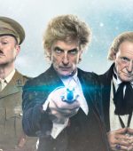 The Captain (MARK GATISS), Doctor Who (PETER CAPALDI), The First Doctor (DAVID BRADLEY) - (C) BBC/BBC Worldwide - Photographer: Ray Burmiston