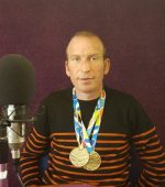 Kieran with his European Golds in 2015