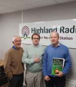 Peter Campbell, Sports Editor of the Donegal  Democrat, Diarmaid  and Declan Kerr of the Donegal Sports Star Awards committee