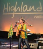 Rory Gallagher on Stage at the Highland Radio Show. 2409bd407