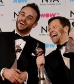 Ant and Dec were the big winners at the National Television awards as they collected their 17th TV presenter prize in a row.