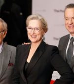 In her latest film, The Post, directed by Stephen Spielberg, (l) Meryl Streep plays alongside Tom Hanks (r)
GETTY IMAGES