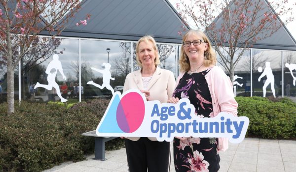 8.4.2026
Age and Opportunity has announced 300,000 Euro in grants to support sport and physical activity among older people. The Age and Opportunity Active National Grant Scheme funded by Sport Ireland will support over 1,000 clubs, groups and organisations across the country this year. For more info www.ageandopportunity.ie. Pic shows Dr Una May, CEO of Sport Ireland Sue Guildea, Active Programme Manager of Age & Opportunity Pictured at the announcement of the Age & Opportunity Active National Grant Scheme in Dublin today. Pic John Mc Elroy. NO REPRO FEE.