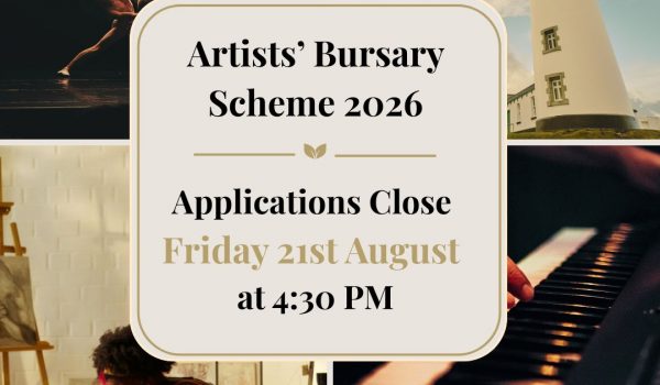 Artists’ Bursary Scheme 2026