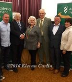 Donegal connection at today's [April 23, 2016] Athletics Association of Ireland (AAI) Congress with new president Georgina Drumm and Downings man John Cronin appointed as new VP.