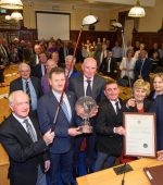 at the Donegal County CouncilCivic Reception for Ballyliffen Golf Club.   Photo Clive Wasson