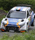Barrable lands heavy on the opening stages of the Donegal Rally