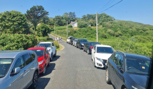 Big White Bay parking
