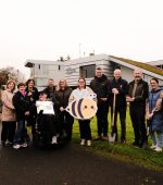 Biodiversity Image 5 - Donegal County Council staff get stuck in, planting 'Bulbs for Bees' at the Letterkenny PSC as part of Climate Action Week 2025 (1)