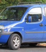 Blue Fiat Doblo