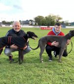 Brother Len and Catch the Swallows were first and second for Norman and Raymond Lecky in the Droopys Stud A4 Final in Lifford on Sunday, April 30.