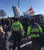 Burton Protest