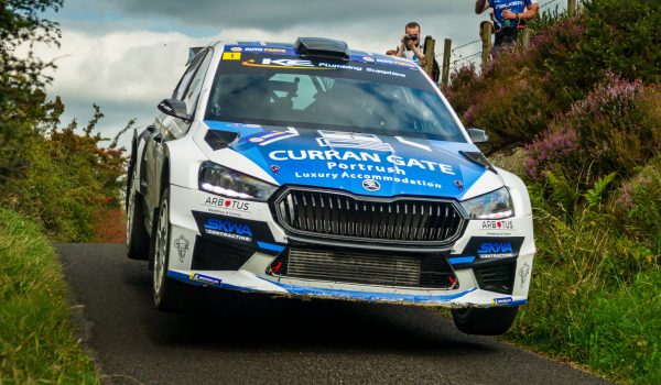 Callum Devine and Noel O'Sullivan are eyeing up their first Galway International Rally victory