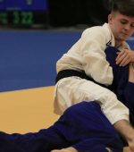 Derry’s Callum Nash from the Yamakwai club who struck gold in the Junior Men’s under 66kgs weight division at the NI Judo Open in the Foyle Arena