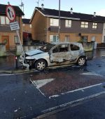 Car burnt out in Ballycolman 3