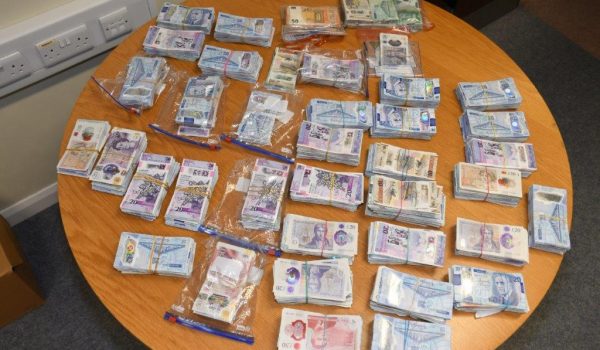 Cash seizure