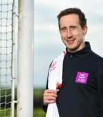 31 August 2021; Former Tyrone footballer Colm Cavanagh during a GAA All-Ireland Senior Football Championship Final media day at Tyrone GAA Centre in Garvaghey, Tyrone. Photo by Seb Daly/Sportsfile *** NO REPRODUCTION FEE ***