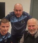 Conor Tourish, Manager Sean Connor & Chairman Bill Anderson
