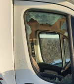 Damaged van 2