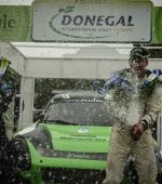 Who will spray the champagne this year- Last years National Rally winners Ian Barrett & Paul McGee
