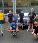 Members of Letterkenny AC after the half marathon challenge