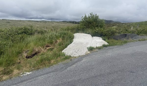 Dumping Ardara road