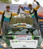 Donegal Eamonn Kelly and Conor Mohan were winners on the WRC Junior class in 2023.